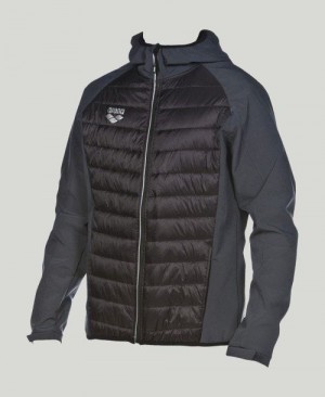Giacche Uomo Arena Team Line Thermal Jacket Nere | 30265VCIX
