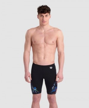 Jammer Uomo Arena Allover Jammer Nere Colorate | 63405GAOI