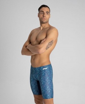 Jammer Uomo Arena Kikko Jammer Blu Marino Colorate Verdi | 87546YNWK