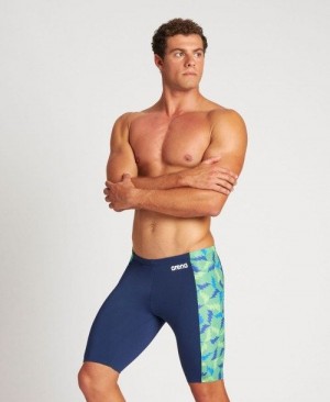 Jammer Uomo Arena Lightning Colors Jammer Blu Marino Verdi Colorate | 06348SPET