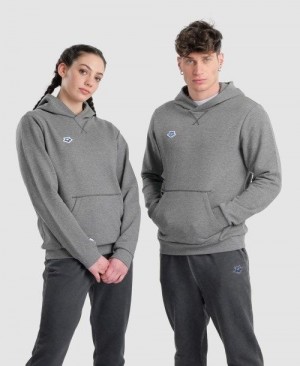 Maglioni Uomo Arena Icons Solid Hooded Sweatshirt Bianche Nere | 09763LFHV