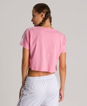 Pantaloncini Donna Arena Corrine Team Crop T-shirt Colorate | 19835IAHV