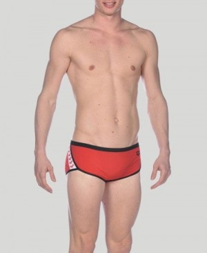 Pantaloncini Uomo Arena Team Stripe Square Short - Maxlife Strisce | 87345RBHP