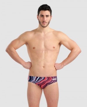 Slip Uomo Arena Marbled Brief Colorate | 61293GZYL