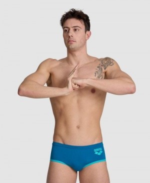 Slip Uomo Arena One Big Logo Brief Colorate | 50974GSCF