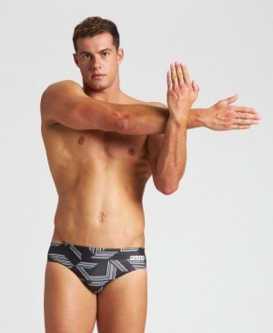 Slip Uomo Arena Puzzled Brief Colorate | 01863GYTV