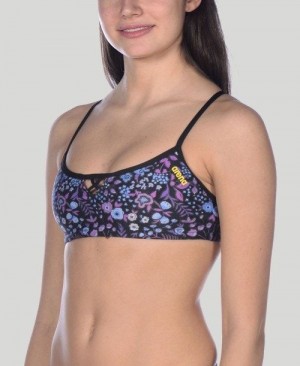 Top Donna Arena Be Top (Bandeau Top) Colorate Nere | 17362MXET