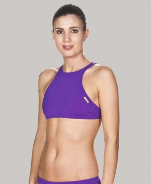 Top Donna Arena Crop Think Top Colorate | 43208ANGB